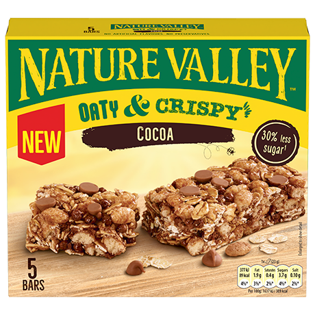 Nature Valley Oaty & Crispy Cocoa Bars