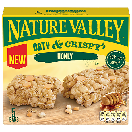Nature Valley Oaty & Crispy Honey Bars