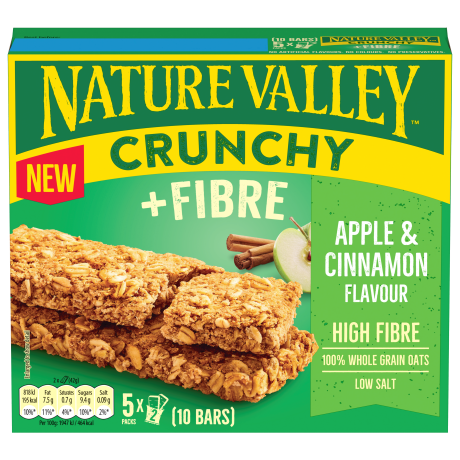 Nature Valley Crunchy Apple & Cinnamon bars 5x42g