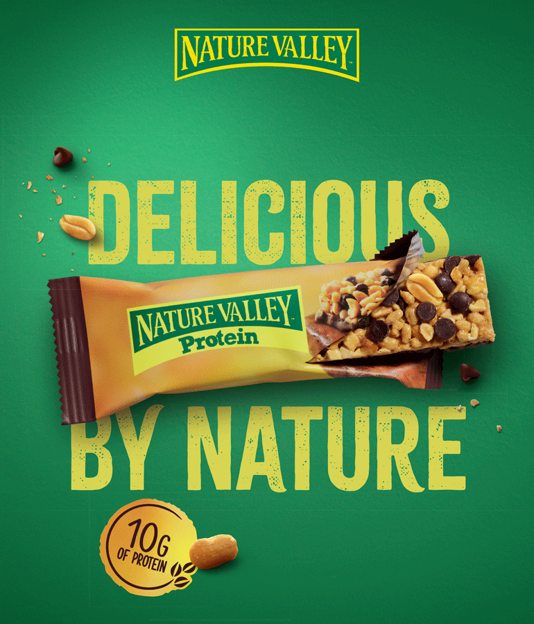 10G OF PROTEIN. TERRIFIC PEANUTTY GOODNESS ON-THE-GO
