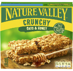 Oats & Honey Crunchy Snack Bars, Granola Bars