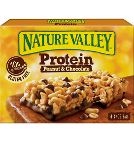 Protein Bar Peanut & Chocolate, Snack Bars