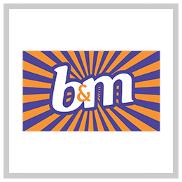 B&M logo